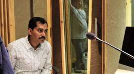 At Anupam Ghatak's Studio