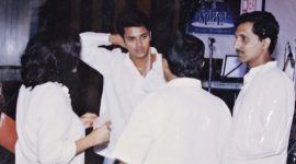 Q9 discussing with Jishu, Rupa Di & Kharaj Da