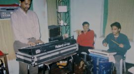 Rehearsing for Hai Bangali Hai